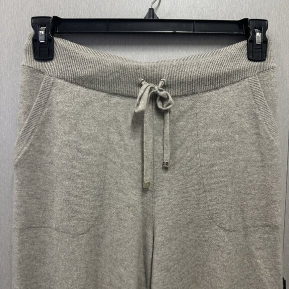 Ralph Lauren Purple Label Collection Women’s Cashmere Jogger Pants Gray Italy M - Picture 2 of 15
